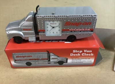 New Snap-on Tools Step Van Desk Clock - Stock # SSX13T100
