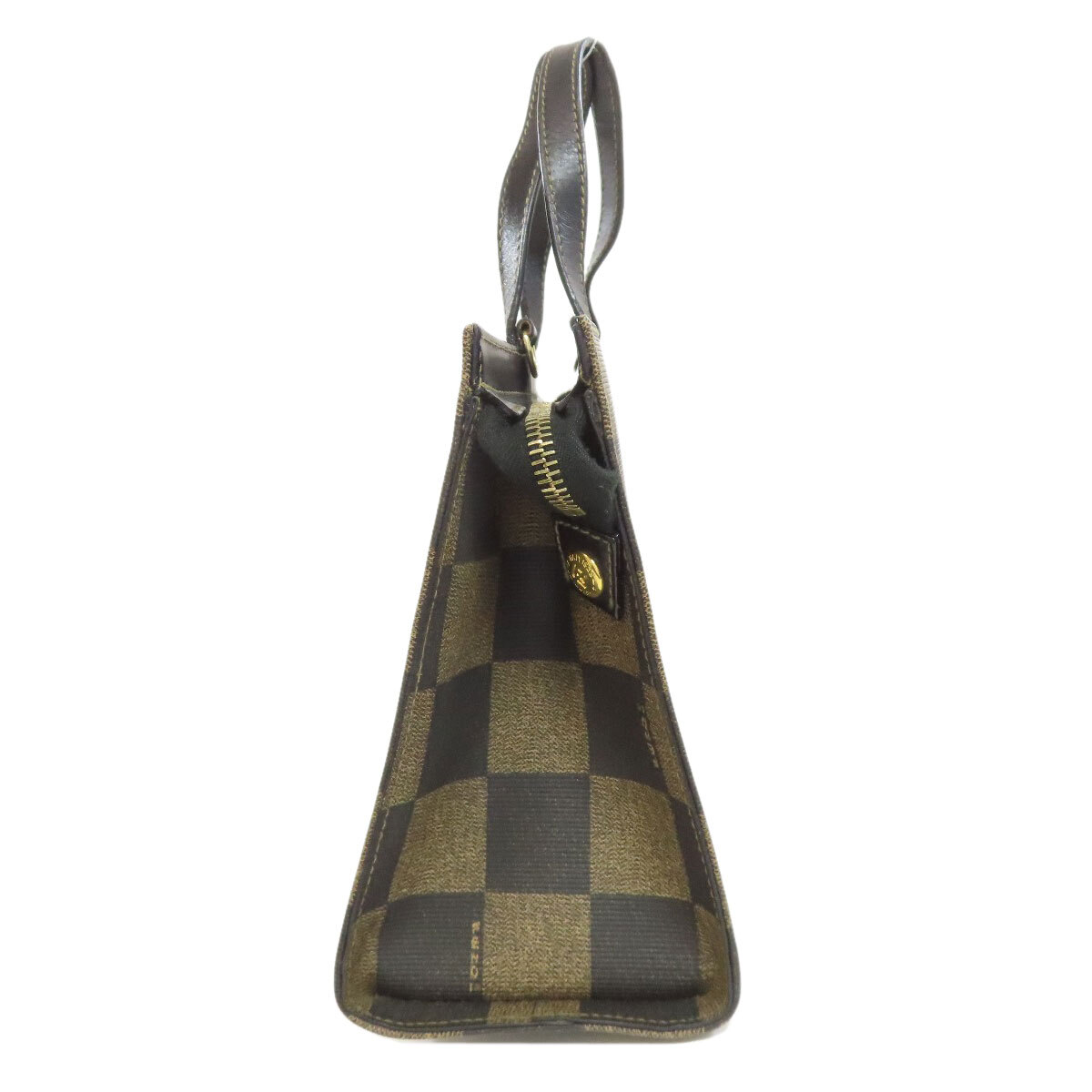 FENDI Handbag Checkered pattern 2WAY PVC | eBay