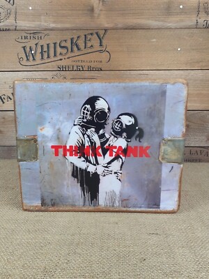 BLUR Think Tank album Decorative 7'' Vinyl record storage cabinets Box