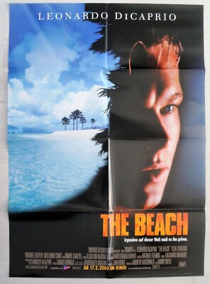 P50 Original Kinoplakat - THE BEACH Leonardo DiCaprio
