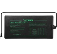VIVOSUN Durable Waterproof Seedling Heat Mat  Hydroponic Heating Pad 48" x 20.75