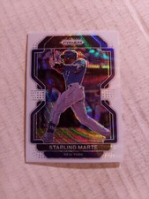 2022 Prizm White Wave Prizm Tier II Starling Marte #204 Mets