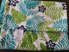 Lambs  Ivy Baby 30"40" Security Plush Blanket Topical Geometric / circle green