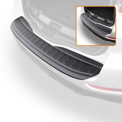 Travall Bumper Protector for Ford S-Max (2015- ) ABS Plastic Rear Scratch Guard