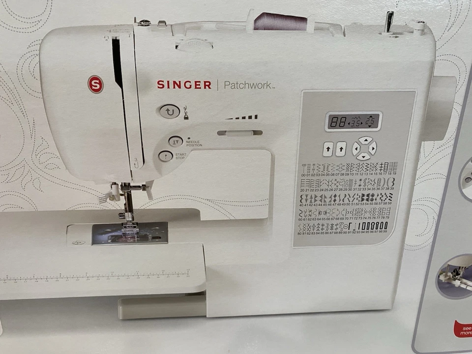 Singer Patchwork 7285Q Sewing and Quilting Machine with Extension Table - Image 3 of 4