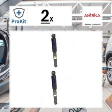 2x ORIGINAL® Ashika Stoßdämpfer Hinten für Abarth 500 / 595 / 695 500C