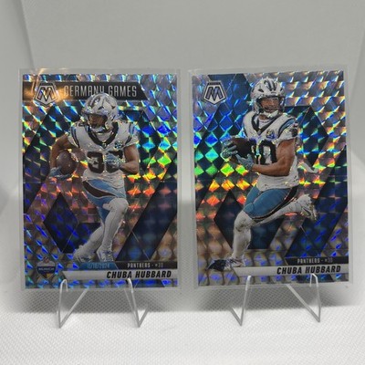 2025 Panini Mosaic Silver  Chuba Hubbard German Games #260 Panthers