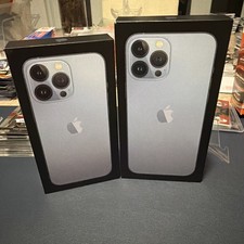 Apple iPhone 13 Pro Max 256 GB Sierra Blue 13 Pro 128 GB Empty Boxes Only