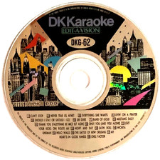 DK KARAOKE EDIT-A-VISION DISC DKG - 62 - MOST REQUESTED - RARE - OOP