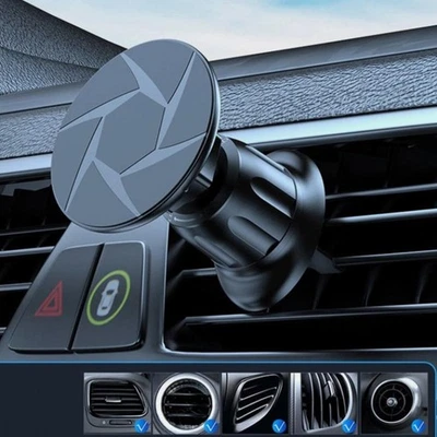 Mag Safe Air Vent Car Phone Holder Rotation Strong Magnetic Mount Dashboard 360° - Image 1 of 4