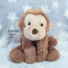 Jellycat SMUDGE MONKEY Soft Plush Toy NWT Collectible Authentic Gift FAST SHIP