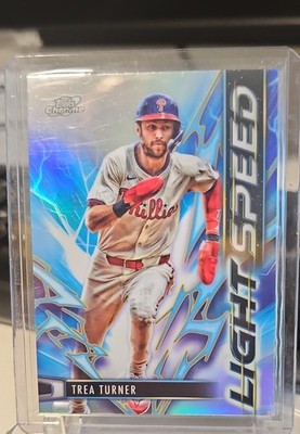 2025 Topps Cosmic Chrome - Lightspeed Trea Turner #LS-8