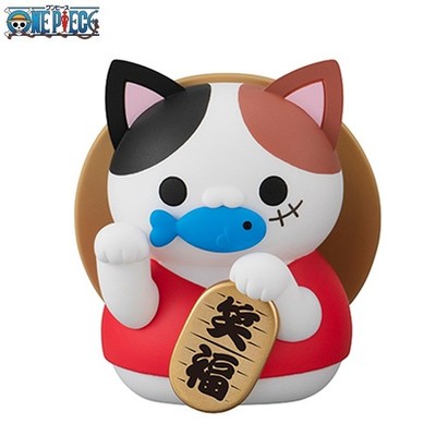 新品　MEGA CAT PROJECT ONE PIECE 招き猫FORTUNE Mega Cat Project ONE PIECE Nyan Fortune Lucky Cat Pirates Figure