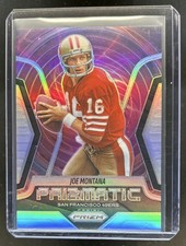 2025 Panini Prizm Joe Montana Prizmatic Silver #5 49ers