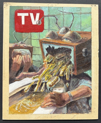Too Much TV - Jon Beardsley Original