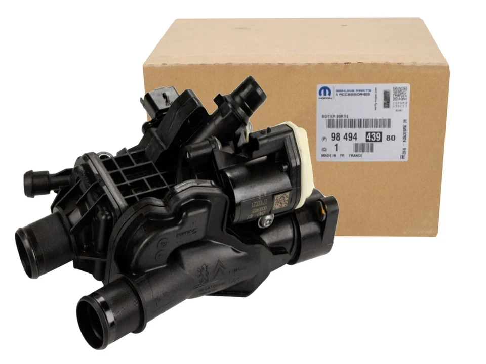 ORIGINAL PSA MOPAR Thermostat + Thermostatgehäuse Sensor 2.0 Diesel 9849443980 - Bild 1 von 4