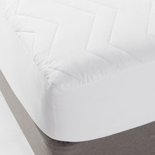 King Machine Washable Quilted Mattress Pad