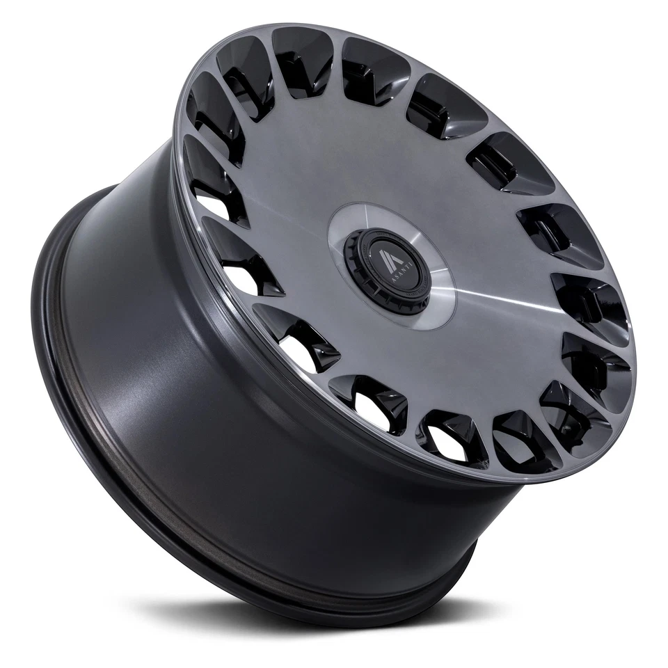 Asanti ABL-45 ARISTOCRAT Wheel 22x10.5 (45, 5x108, 72.56) Black Single Rim Foto 3 de 3