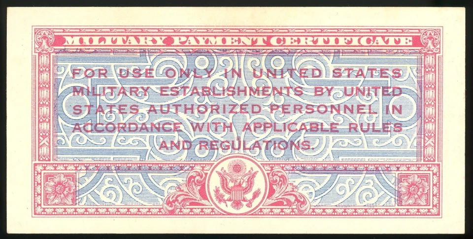 Series 471 Military Payment Certificate MPC 5¢ - Image 2 of 2