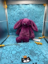 Jellycat Little Bashful ALLIUM Bunny Plush Stuffed Animal NWT and Dust Bag