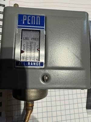 #ad PENN 70AB 2 All Range pressure control NEW $74.00