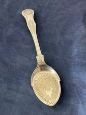 Vintage Silver Plated Jam Spoon, Kings Pattern Design, Manufacturers Mark
