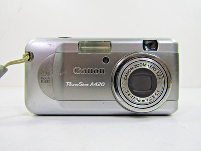 Canon PowerShot A420 4.0 MP Digital Camera Gray | eBay
