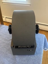 Mid Century Metal Rolodex File Card Case Vintage Office Model 1753M1 No Key