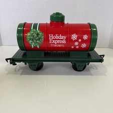 Eztec OIL TANKER-Scientific Toy-Red Christmas Train Car-North Pole Express