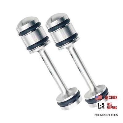 LS Billet Rear Galley Plug Barbell Oil Diverter,Ls Performance Parts Fits 2PCS