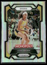 2024 Panini Prizm Monopoly WNBA #41 Lexie Brown Silver Prizms