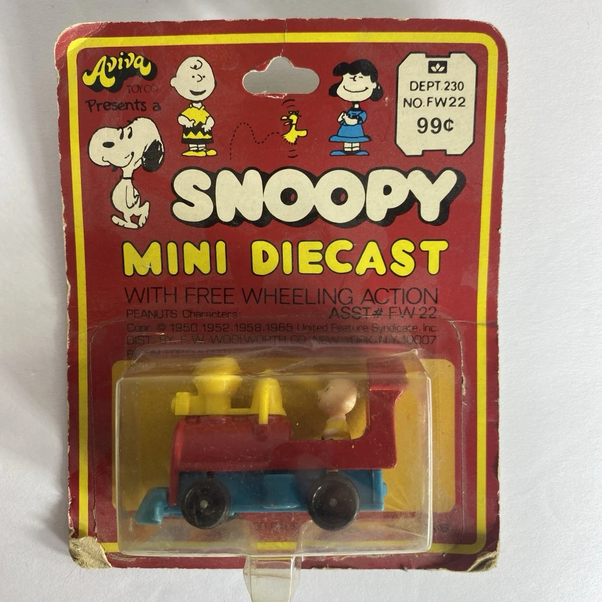 Snoopy Diecast Car In Vintage Manufacture Diecast Cars, Trucks