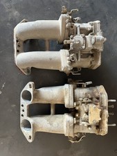 2 Vintage 44 Idf 2 Barrel Carburetor For Weber - Made In Spain 2 Vintage 44 Idf 2 Barrel Carburetor For Weber - Made In Spain