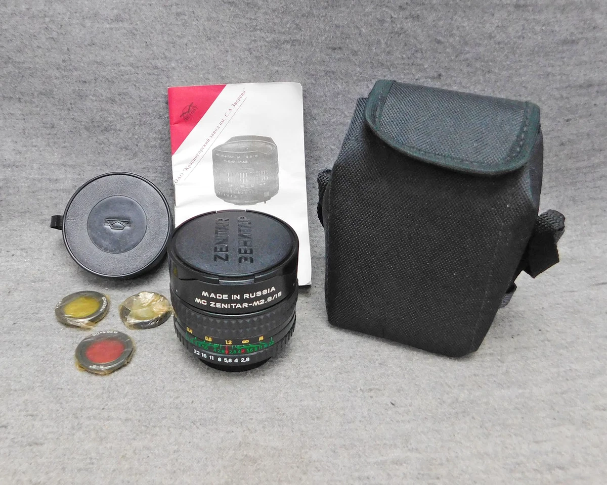 ZENITAR-M16mm F2.8 FISH EYE M42 中古実用品 Zenitar 16mm f/2.8 Wide Angle Fish-Eye Lens for Canon (Zenitar