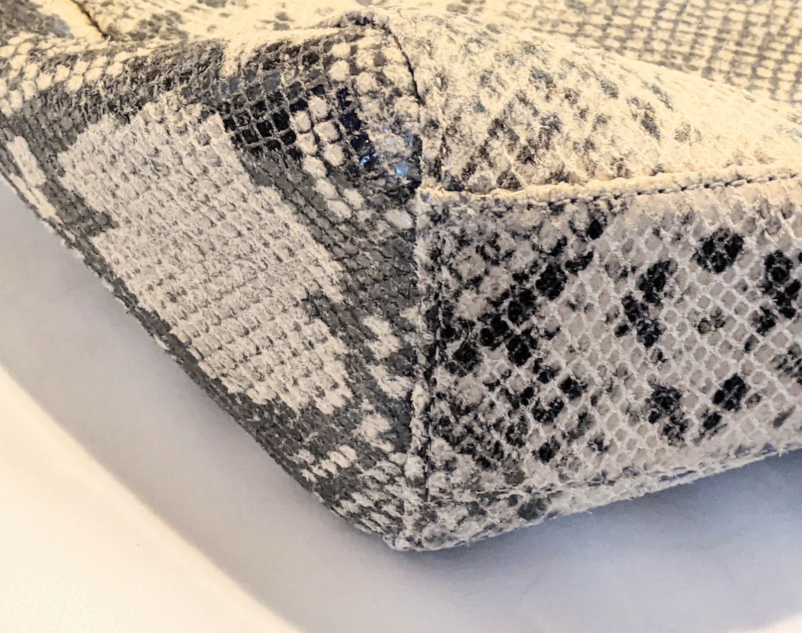 Michael Kors Python Embossed Leather Large Tote S… - image 7