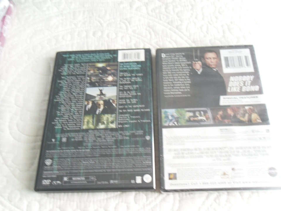 MATRIX RELOADED (KEANU REEVES) & SKYFALL (JAVER BARDEM) BOTH NEW & SEALED - Image 2 of 2