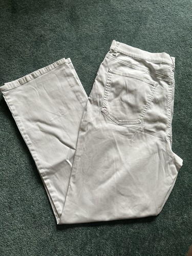 TALBOTS Petite Women’s Stretch White Jeans Size 14 - Picture 6 of 7