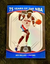 2021-22 Panini Mosaic - 75 Years of the Nba Ben Wallace #95