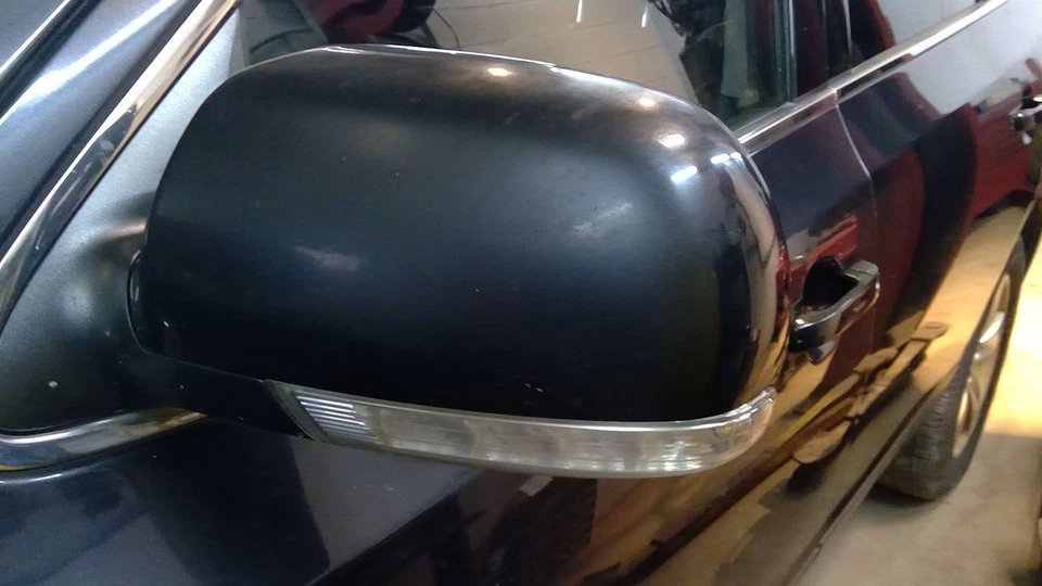 07 Espejo de puerta izquierdo HYUNDAI VERACRUZ NEGRO PERLA VIDRIO MICA DESCOLORIDO DESVANECIMIENTO Foto 3 de 4