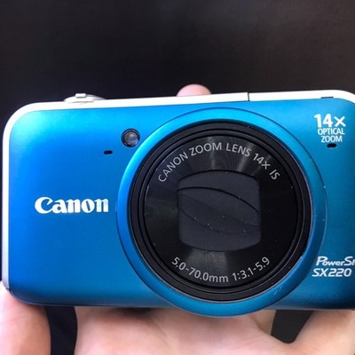 Canon PowerShot SX220 HS Digital Camera 12.1 MP 14x Optical Zoom