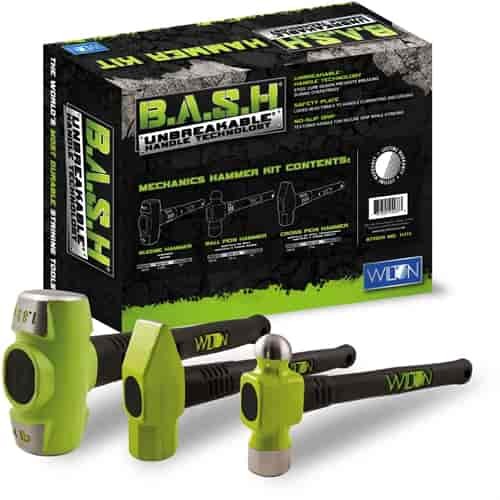Wilton BASH 3-Piece Dead Blow Mechanics Hammer Set