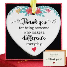 Thank You Gifts for Women, Teacher Appreciation Gifts, Thank You Ornaments for C