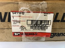 Legrand Wiremold 5411FO-WH DAMAGED BOX