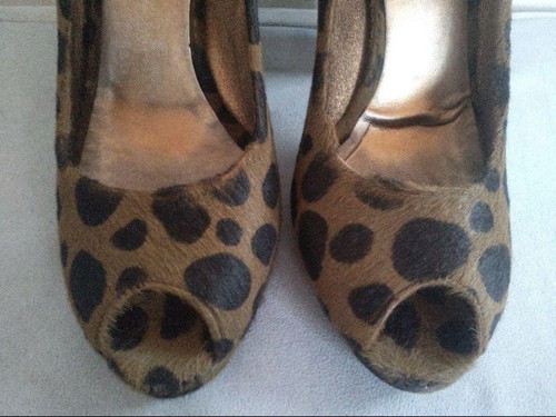 miumiu Pumps Leoprint Open Toe Gr. 37,5 /JP24,5cm/ US7,5 - Bild 4 von 9