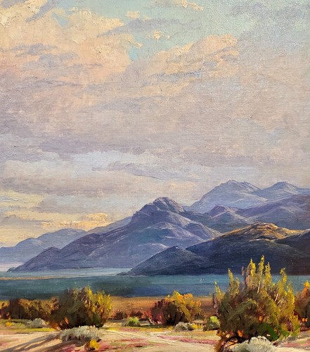 Paul Grimm -1958 California Desert during Springtime- Oil painting - Picture 3 of 10