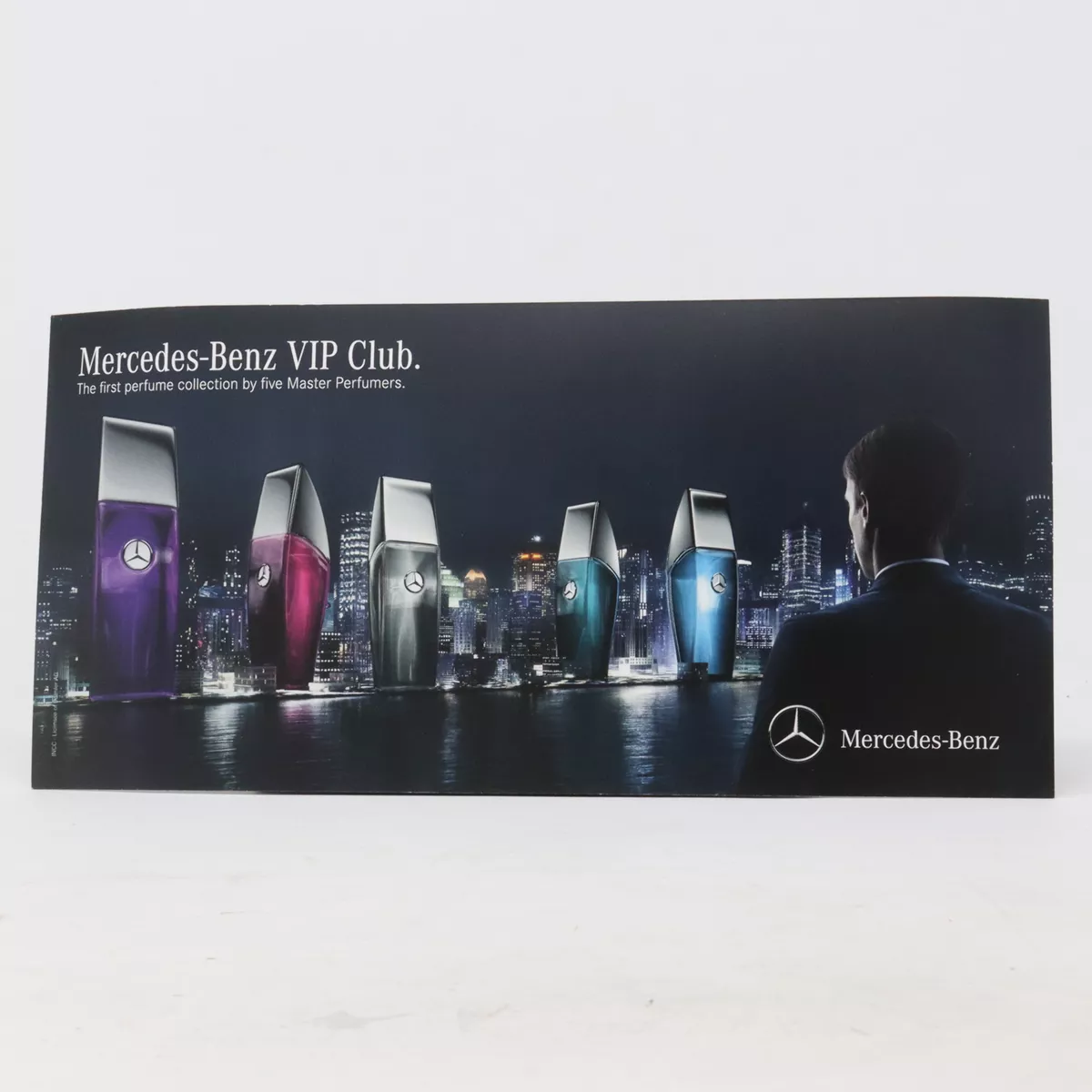 Mercedes Benz Vip Club Perfume Sample Card New eBay