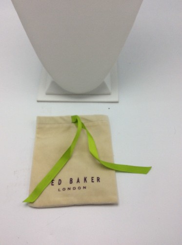 $75 Ted Baker Statement Geometric Silver Tone Bow Pendant Necklace A261 - Picture 6 of 10