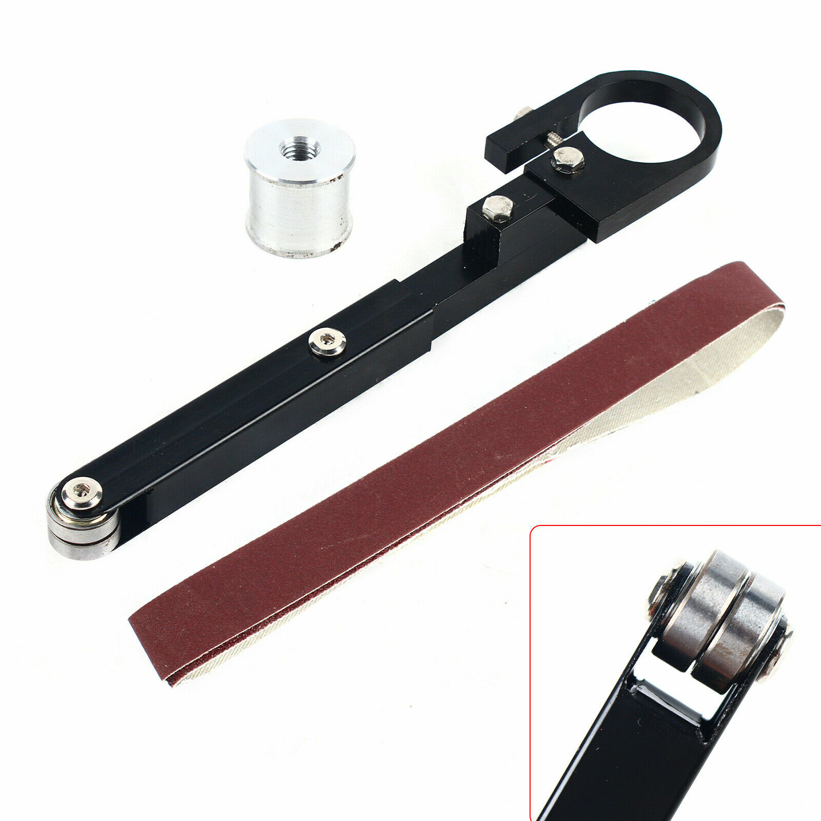 100 Alumina Angle Grinder Modified Belt Machine Bracket Belt Sander Attachment