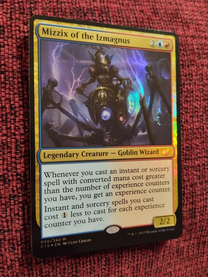 Magic the Gathering MIZZIX OF THE IZMAGNUS OVERSIZED FOIL Commander 2015 Mythic - Image 4 of 4
