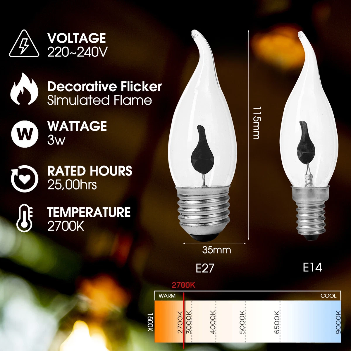E14 flame deals